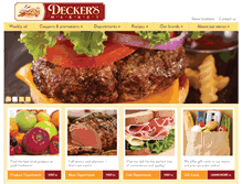 Tablet Screenshot of deckersmarket.com